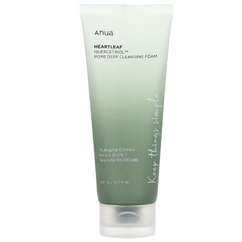 ANUA HEARTLEAF QUERCETINOL PORE DEEP CLEANSING FOAM